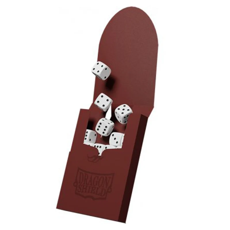 Arcane Tinmen Dragon Shield Cube Shell Deck Box Blood Red