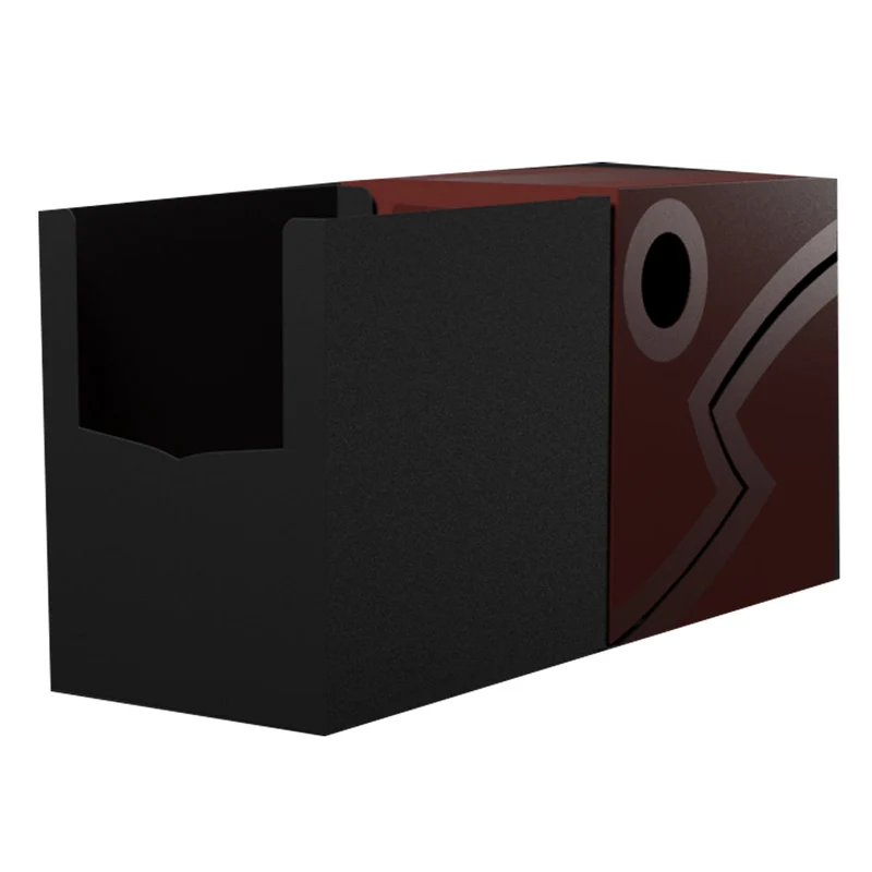 Arcane Tinmen Dragon Shield Revised Double Shell - Blood Red/Black Deck Box