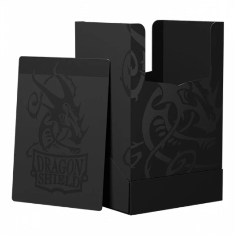 Arcane Tinmen Dragon Shield Deck Shell Deck Box Shadow Black