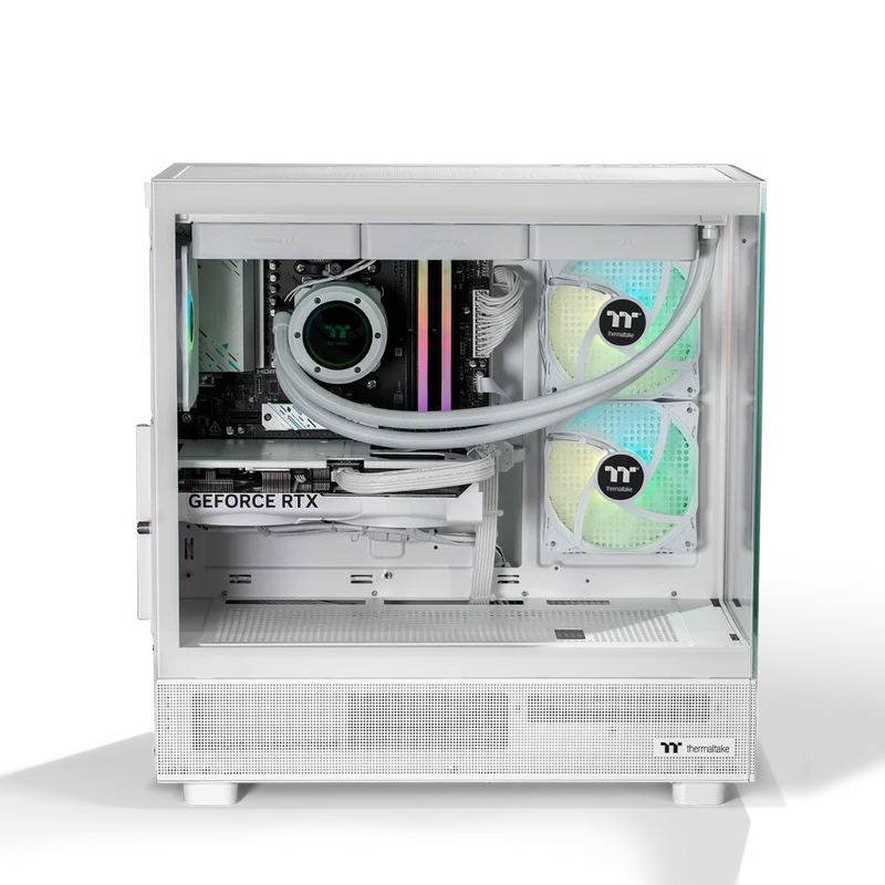 Thermaltake Horizon PRO V2 Snow Gaming Desktop PC (Intel 14600KF / RTX 5070 / 32GB RAM)
