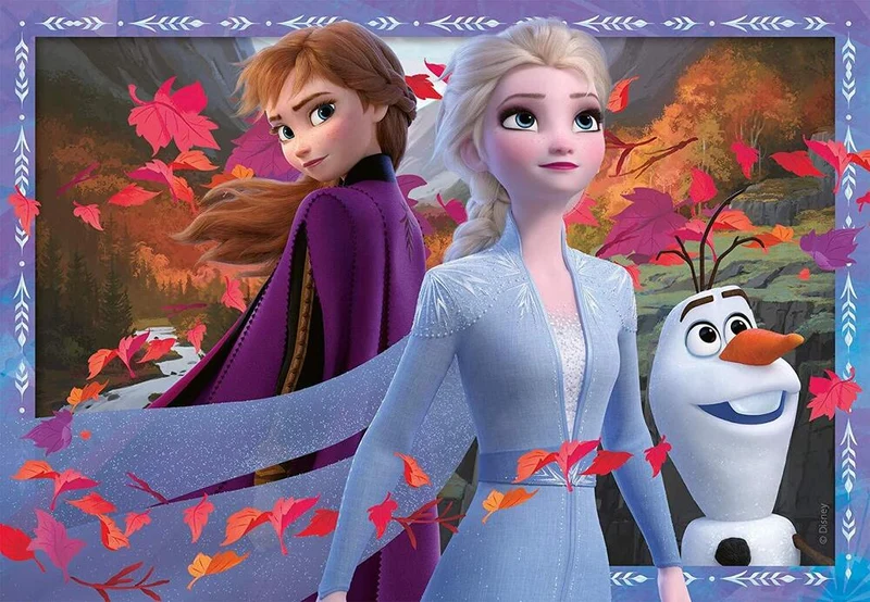 Ravensburger Puzzle 2 x 24pc - Disney Frozen 2 - Frosty Adventures