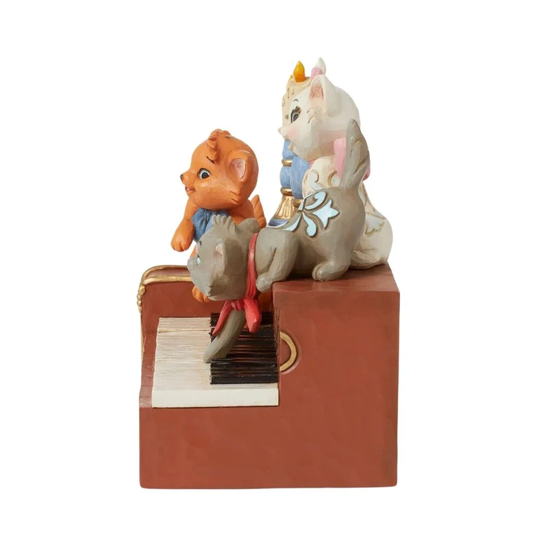 Jim Shore Disney Traditions - Aristocats Kittens Piano