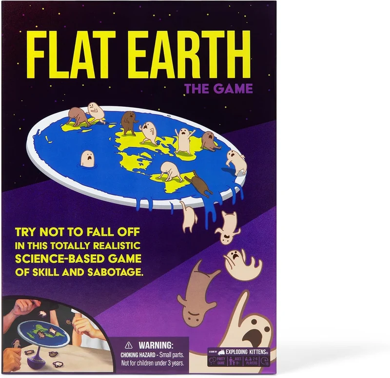 Exploding Kittens Flat Earth
