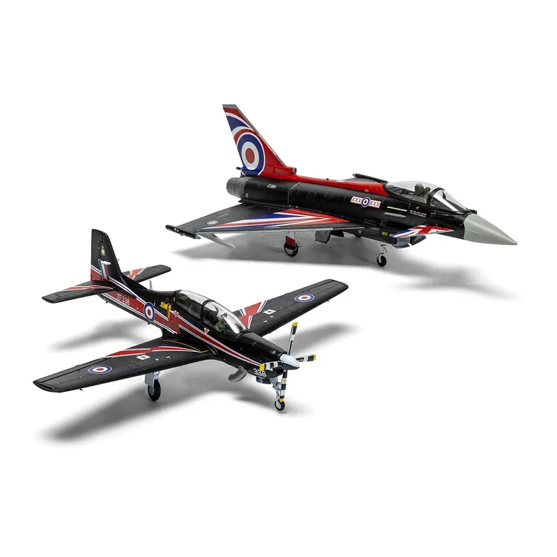 Airfix 1/72 Eurofighter Typhoon FGR.4 Blackjack and Shorts Tucano T.1 Twin Pack