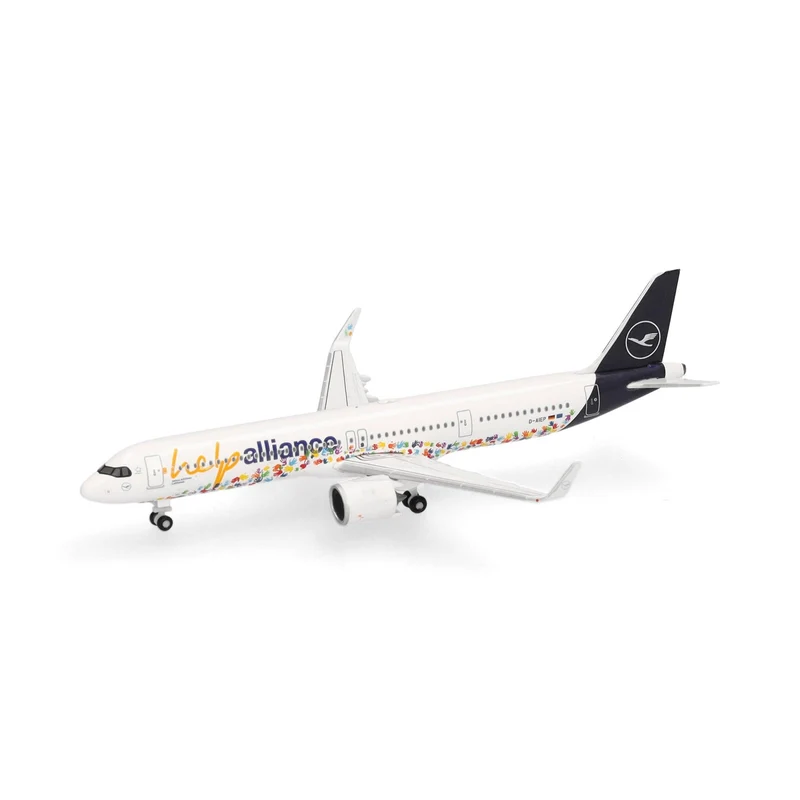 Herpa 1/500 Lufthansa Airbus A321neo "Help Alliance"