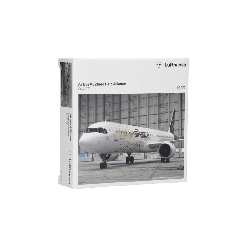 Herpa 1/500 Lufthansa Airbus A321neo "Help Alliance"