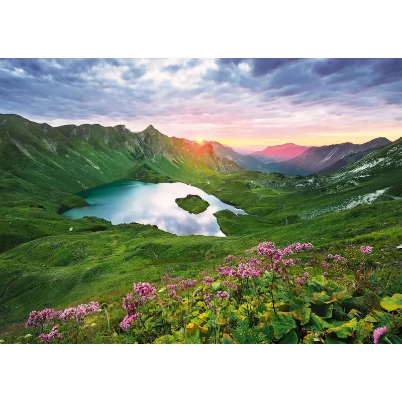 Ravensburger 1000pc Allgauer Bergsee Puzzle
