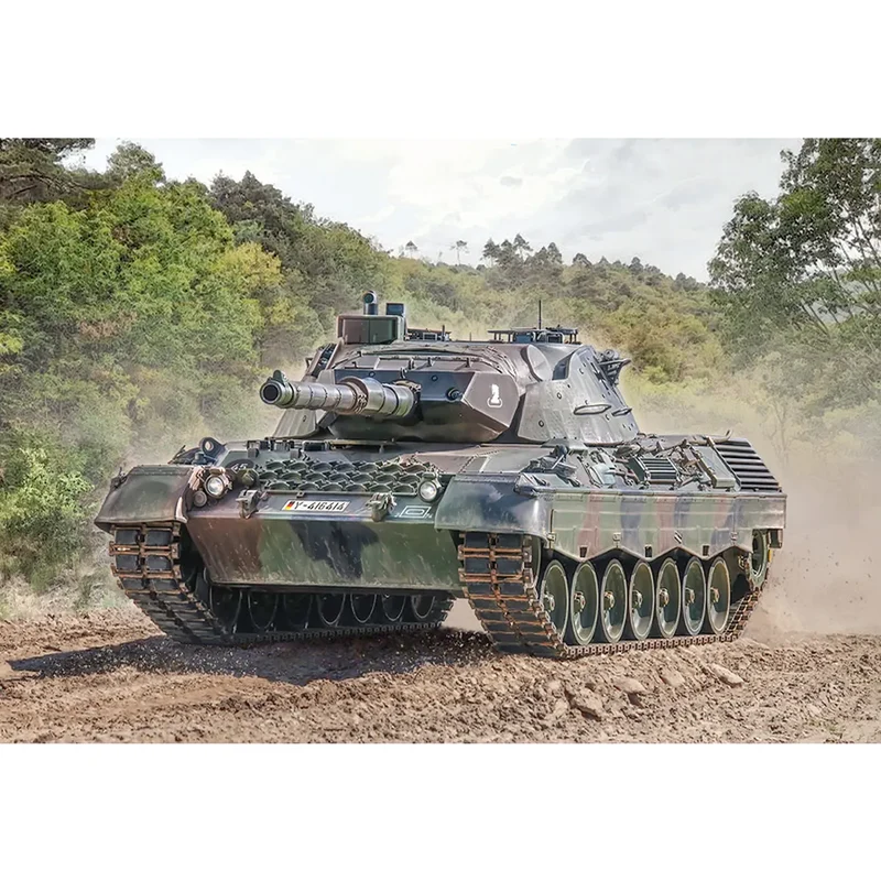 Italeri 1/35 Leopard 1 A5 Tank Scaled Plastic Model Kit