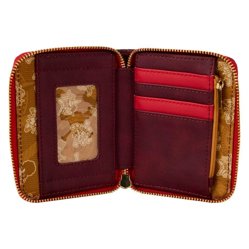 One Piece - Luffy Compass Zip Wallet (Loungefly)