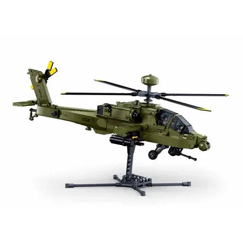 Sluban 1/35 728pc AH-64D Apache
