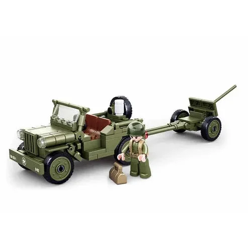 Sluban 143pc WWII Willys Jeep