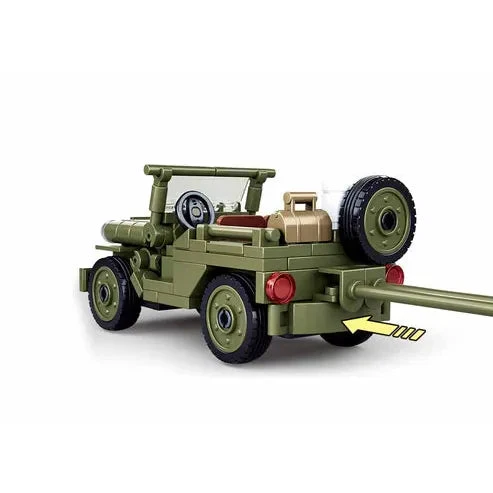 Sluban 143pc WWII Willys Jeep