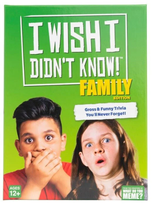 What Do You Meme? I Wish I Didnt Know! Family Edition