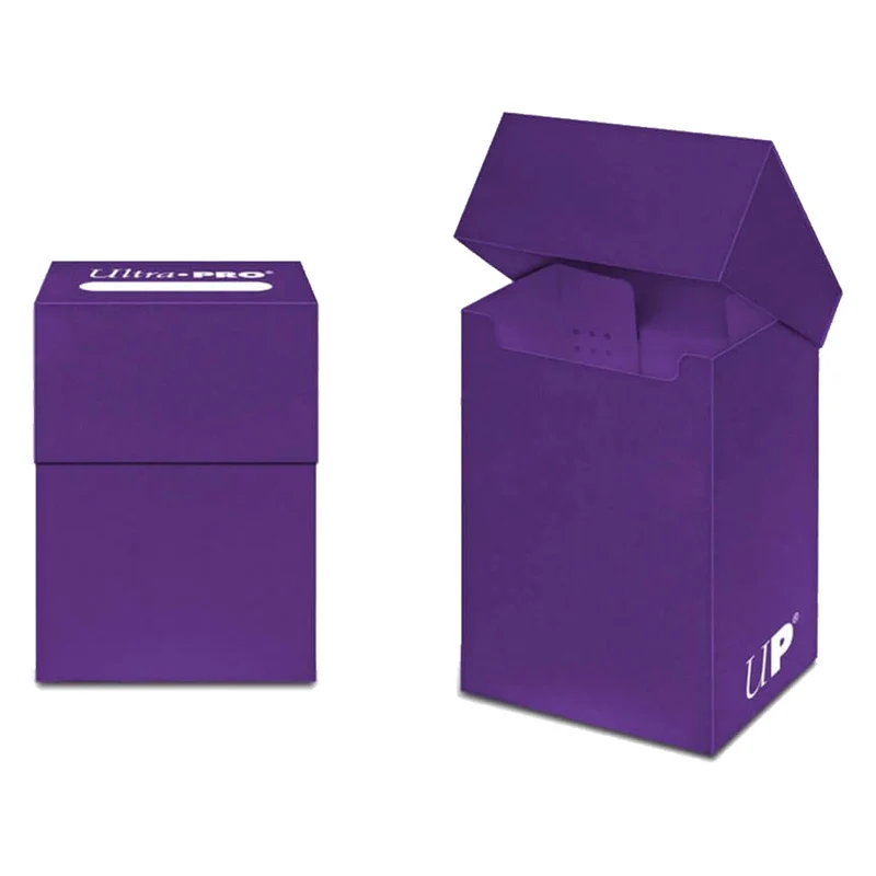 Ultra Pro: UP82482 PRO 80+ Deck Box: Purple Cards