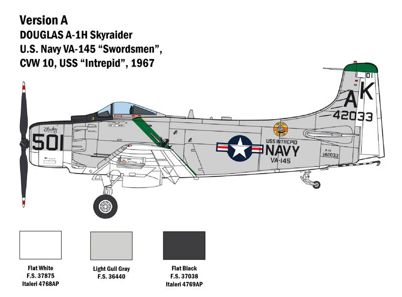 Italeri 1/48 A-1H Skyraider