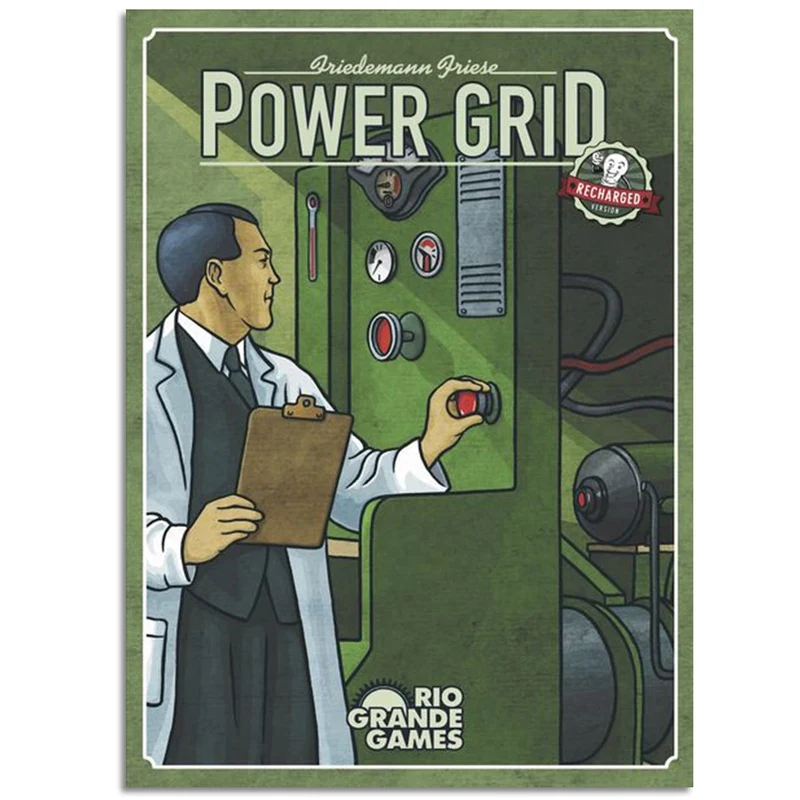 Rio Grande Games Power Grid Recharged