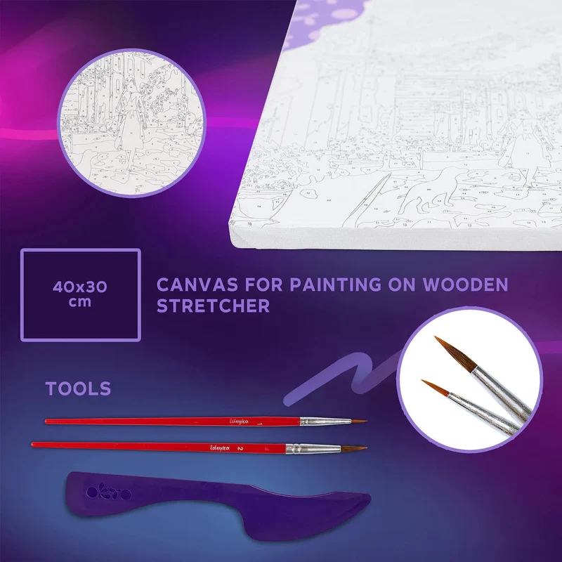 Okto 3D Modeling+Painting Kit 30x40cm - Lemon Weekend