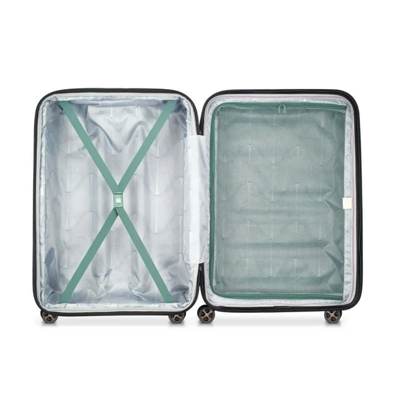 Delsey Shadow 5.0 - 75 cm Expandable 4 Wheel Suitcase - Green