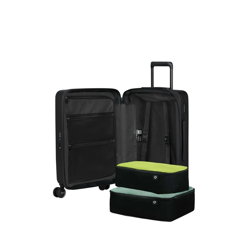 Samsonite Restackd Carry-on Expandable Easy Access 55cm (Black)