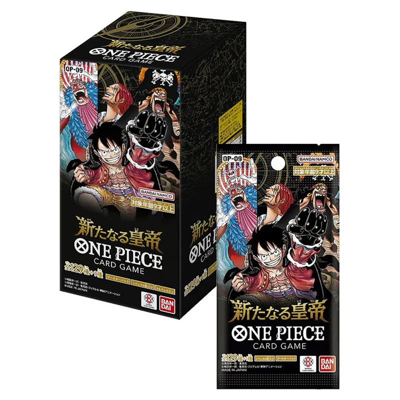 Bandai One Piece Card Game The Four Emperors OP-09 Booster Box Japanese