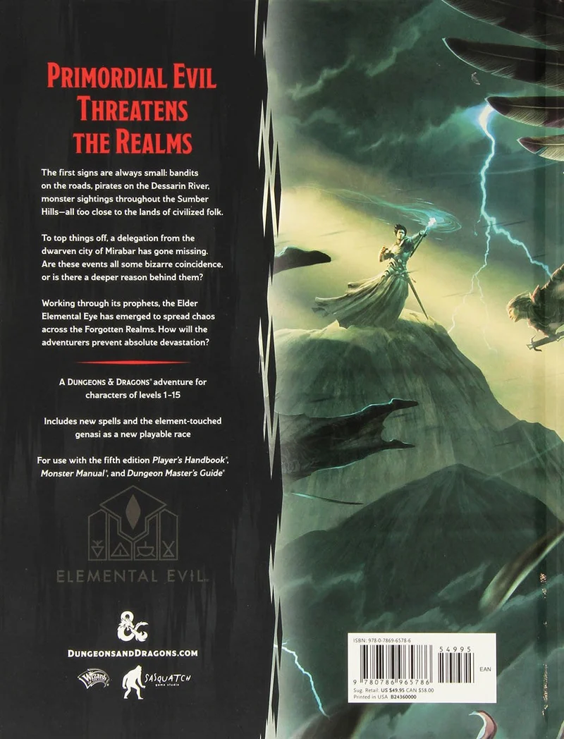 Wizards Of The Coast D&D Elemental Evil Princes of the Apocalypse