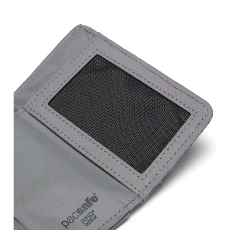 Pacsafe RFIDsafe Trifold Wallet - Stone