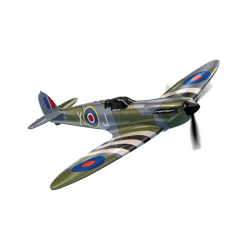 Airfix British D-Day Spitfire Fighter Quickbuild Plastic Model Kit