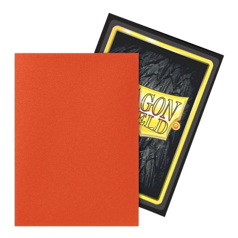 Arcane Tinmen Dragon Shield Standard 100ct Dual Matte Ember Orange Sleeves 63x88mm
