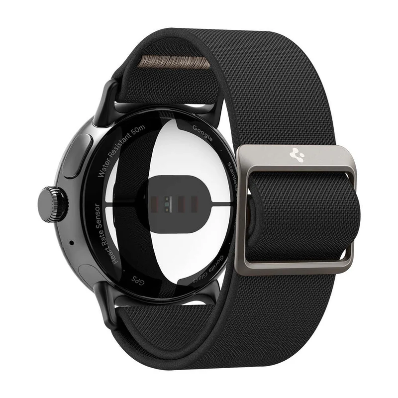 Spigen Google Pixel Watch 5/4/3 41mm/2/1 Lite Fit band (Black)