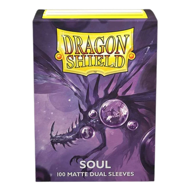 Arcane Tinmen Dragon Shield 100ct Standard Size Dual Matte Metallic Purple (Soul) Sleeves