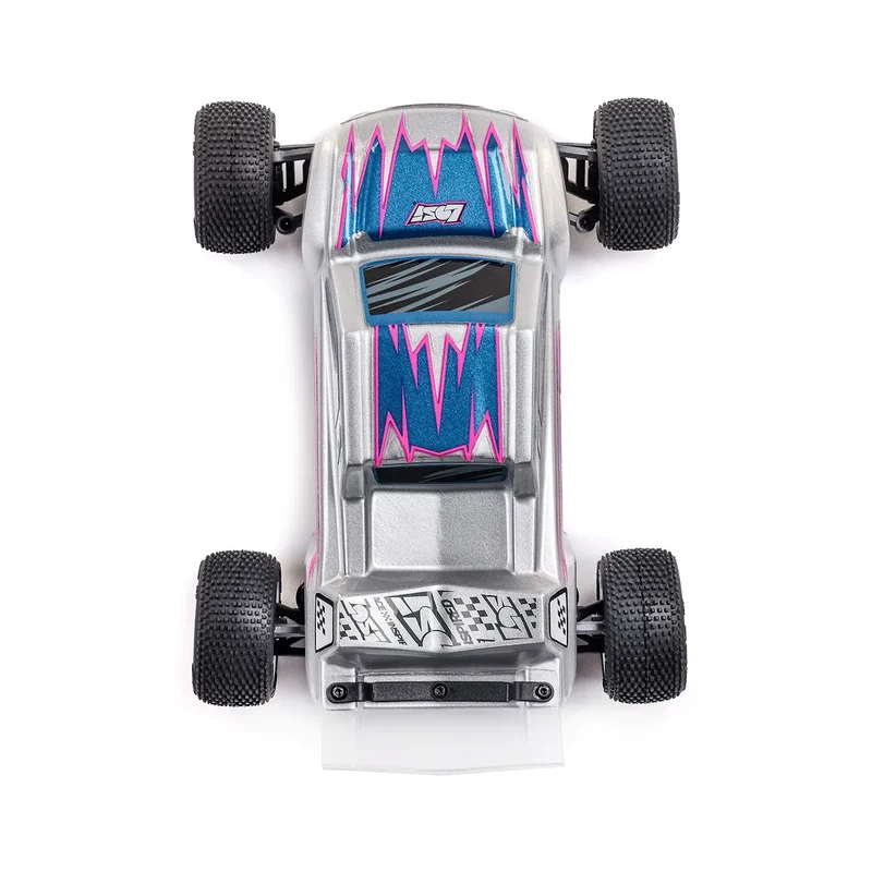 Losi Micro-T RC Stadium Truck Electric 2WD 1/28 Scale RTR - Silver