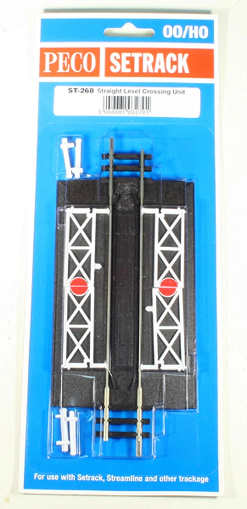 OO/HO Straight Level Crossing