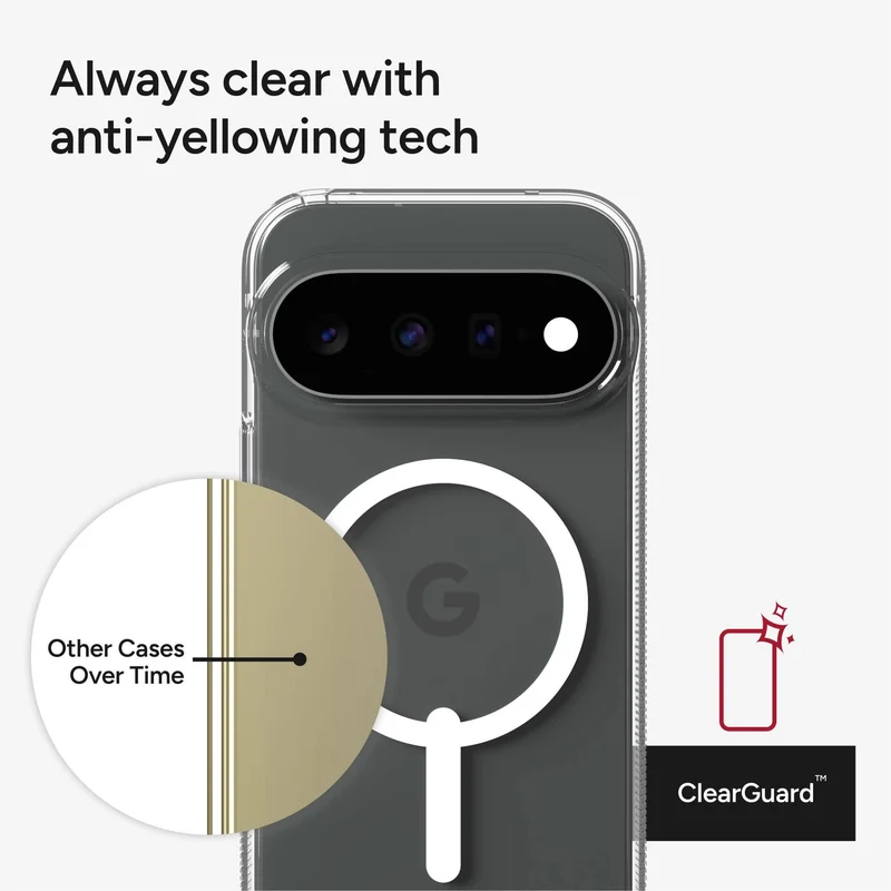 ZAGG Crystal Palace Snap case for Pixel 11 Pro XL (Clear)