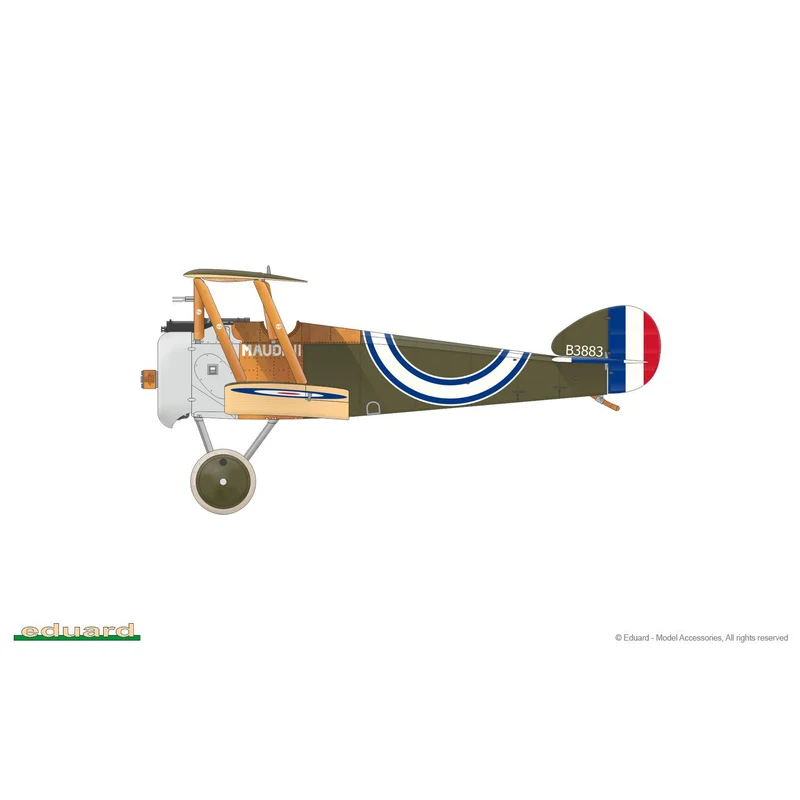 Eduard 1/48 Sopwith F.1 Camel Clerget Plastic Model Kit [82172]