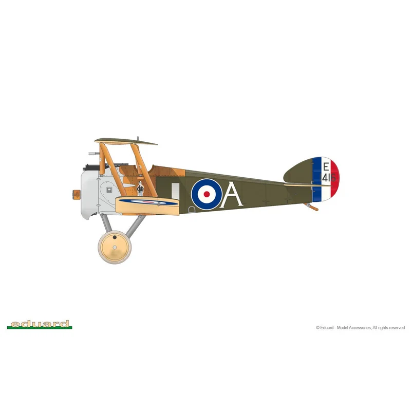 Eduard 1/48 Sopwith F.1 Camel Clerget Plastic Model Kit [82172]