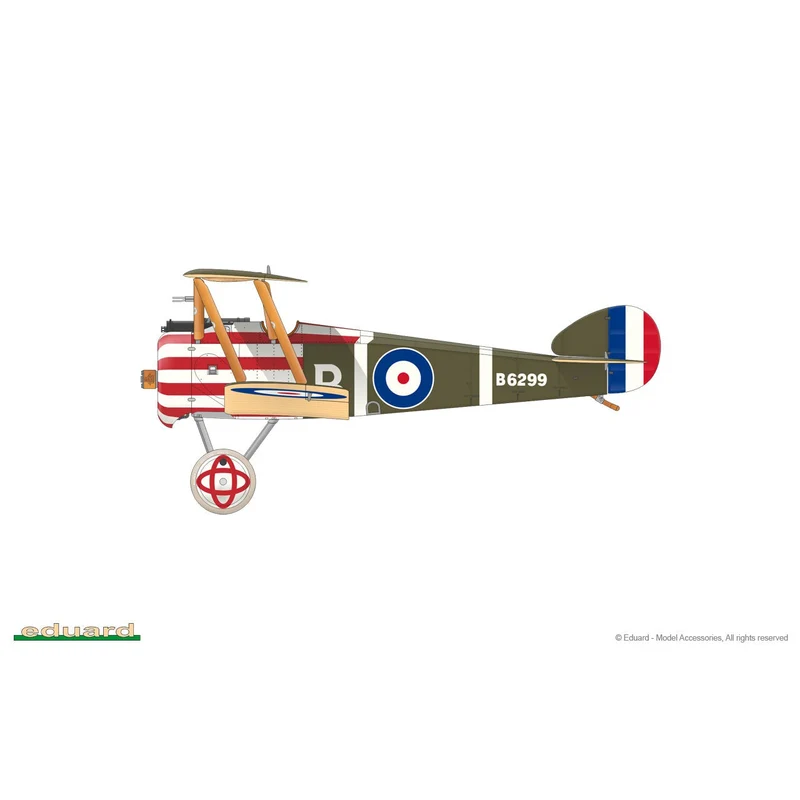 Eduard 1/48 Sopwith F.1 Camel Clerget Plastic Model Kit [82172]