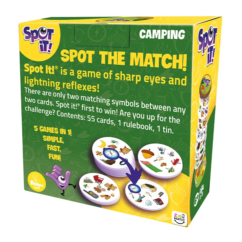 Asmodee Spot It! - Camping