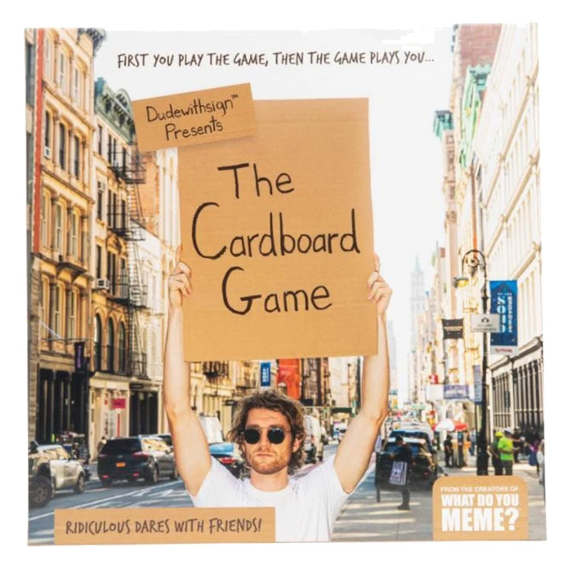 Wdym Dudewithsign Presents The Cardboard Game