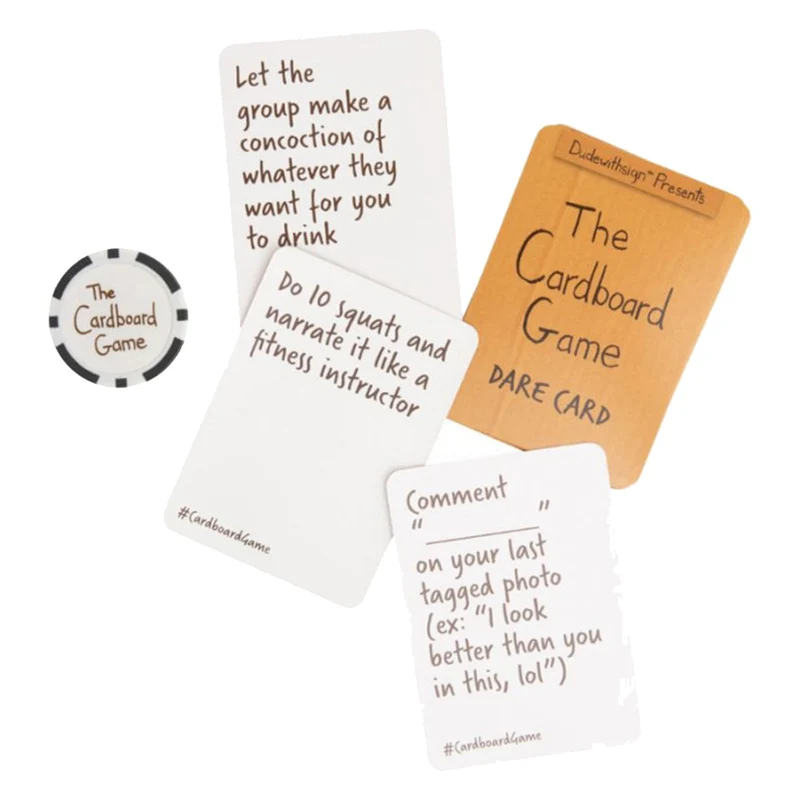 Wdym Dudewithsign Presents The Cardboard Game