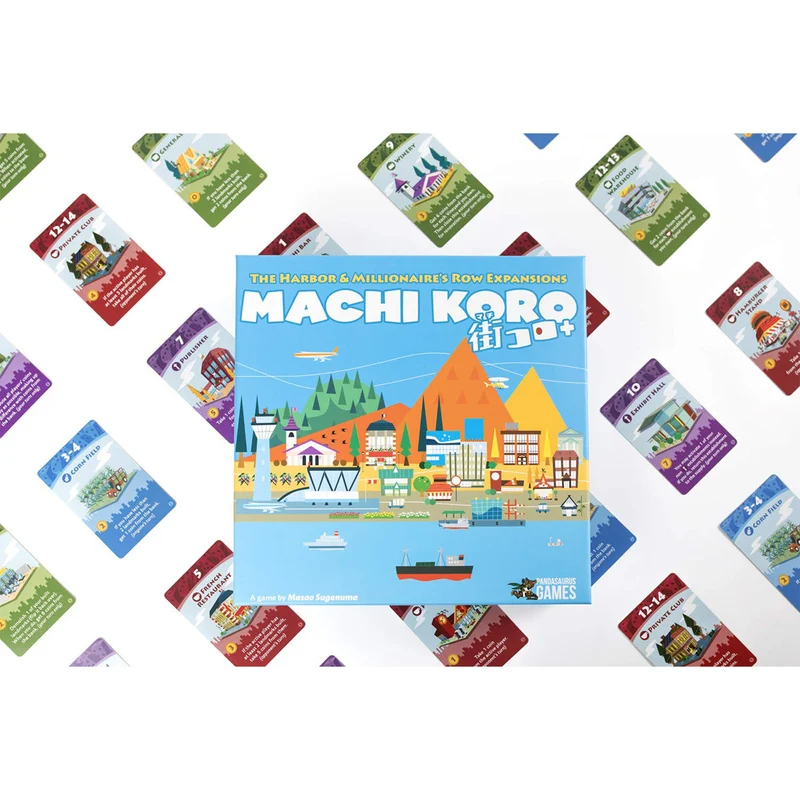 Pandasaurus Games Machi Koro 5th Anniversary Expansions