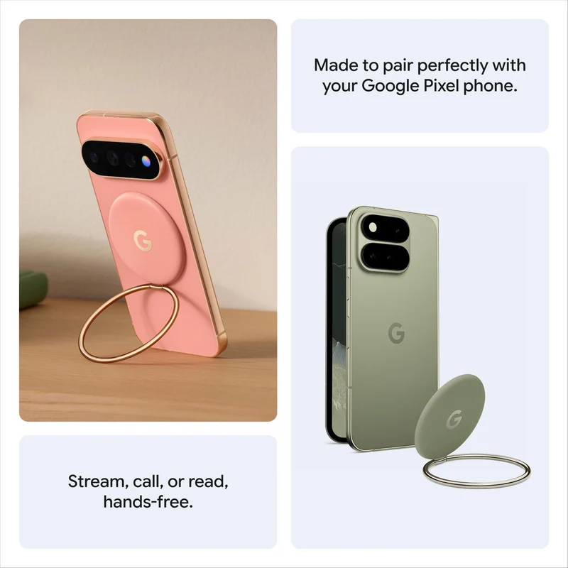 Google Pixelsnap Ring Stand (Obsidian)