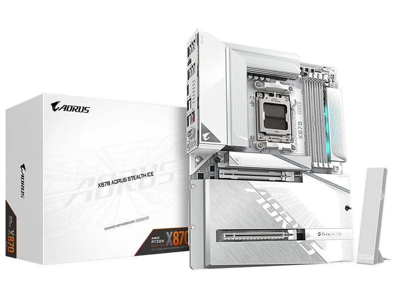 Gigabyte X870 Aorus Stealth Ice AM5 ATX