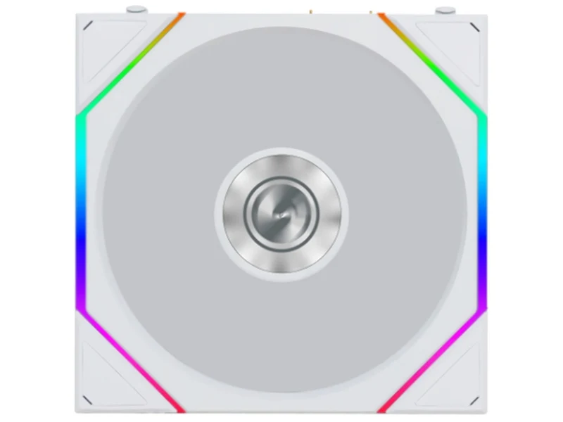 Lian Li Uni Fan TL Flex 2.4GHz Wireless 120mm Reverse Blade ARGB Fan 3 Pack - White (12RTL1F3W)