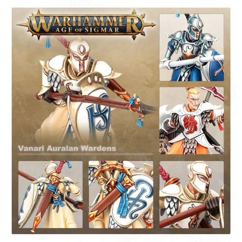 Games Workshop Warhammer Age of Sigmar Lumineth Realm-Lords Vanari Auralan Sentinels