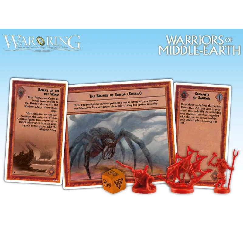Ares Games War of the Ring 2nd Edition Warriors of Middle Earth Expansion