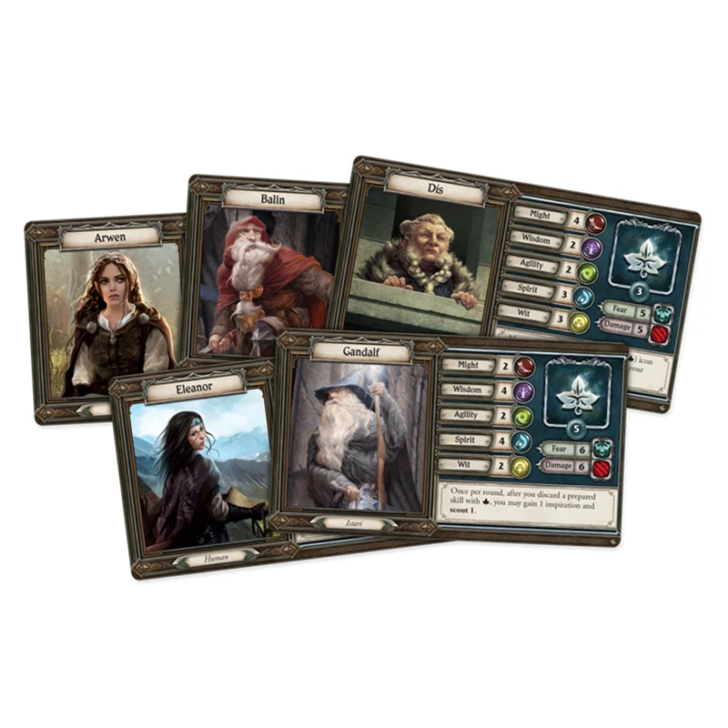 Fantasy Flight Games Lord of the Rings Journeys in Middle Earth Shadowed Paths Expansion