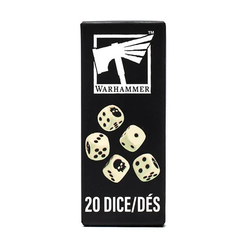 Games Workshop Warhammer Dice Set (Bone)