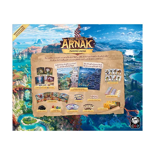 Czech Games Edition Lost Ruins of Arnak - Twisted Paths Expansion
