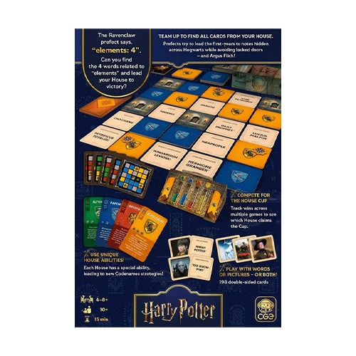 Czech Games Edition Codenames Back to Hogwarts