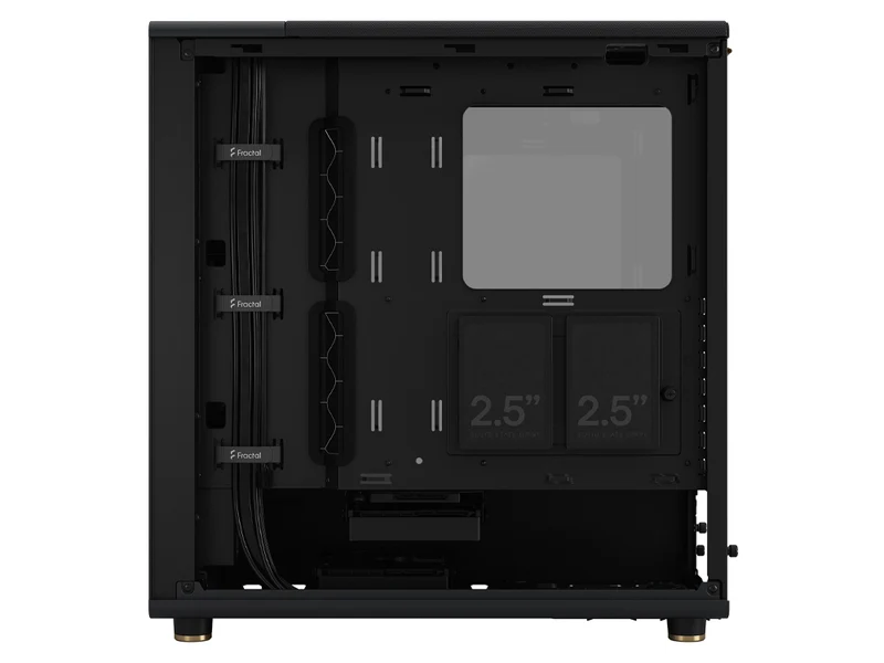 Fractal Design North Mid-Tower Case - Charcoal Black TG Dark